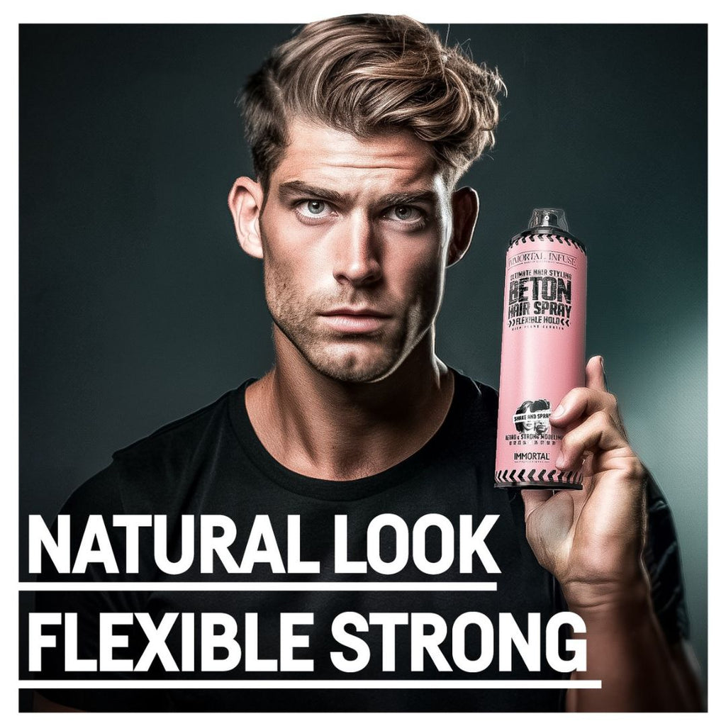 Immortal Infuse Beton Hair Spray Flexible Hold 500ml