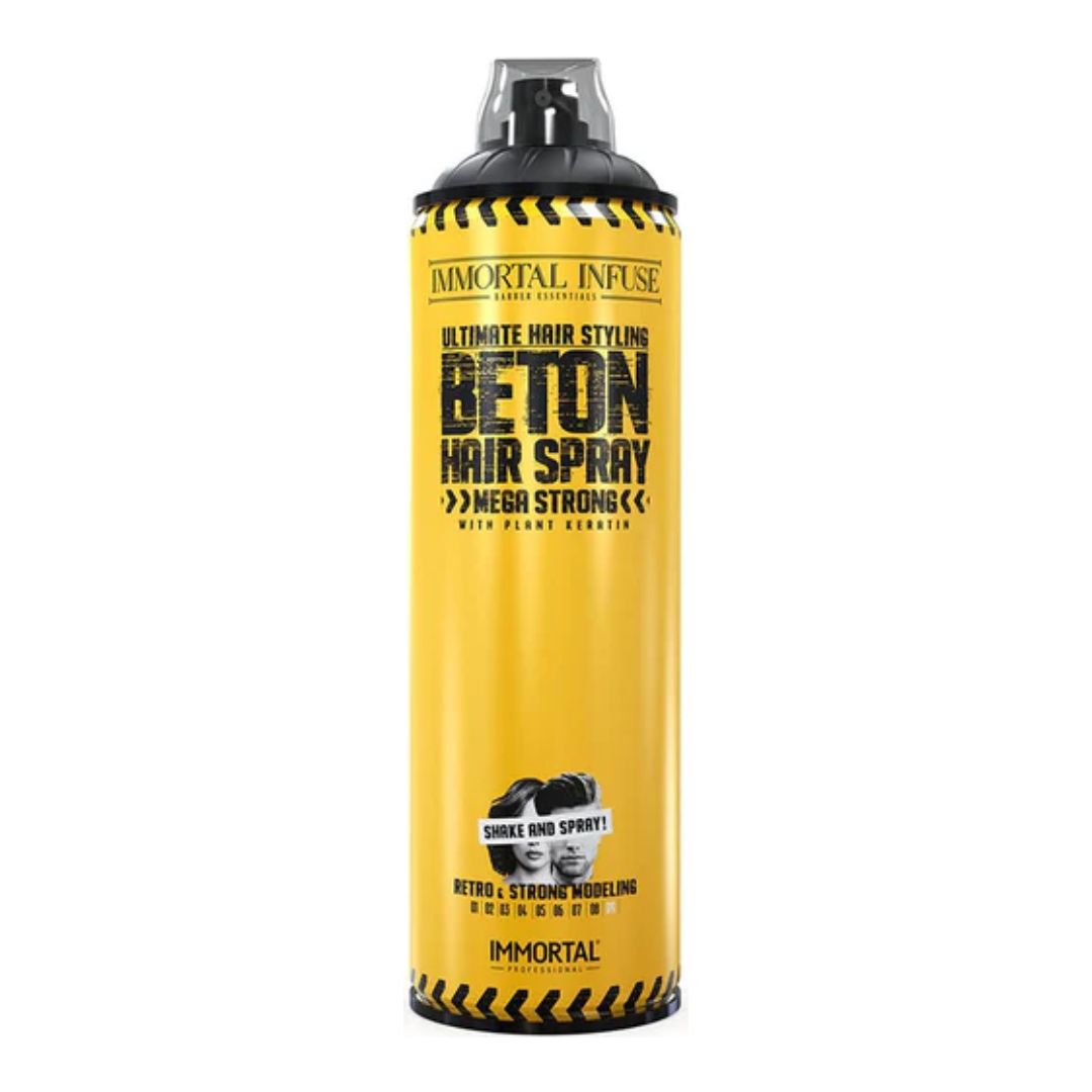 Immortal Infuse Beton Hair Spray Mega Strong 500ml
