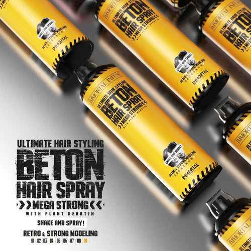 Immortal Infuse Beton Hair Spray Mega Strong 500ml