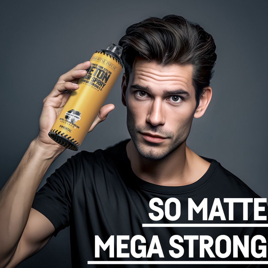 Immortal Infuse Beton Hair Spray Mega Strong 500ml