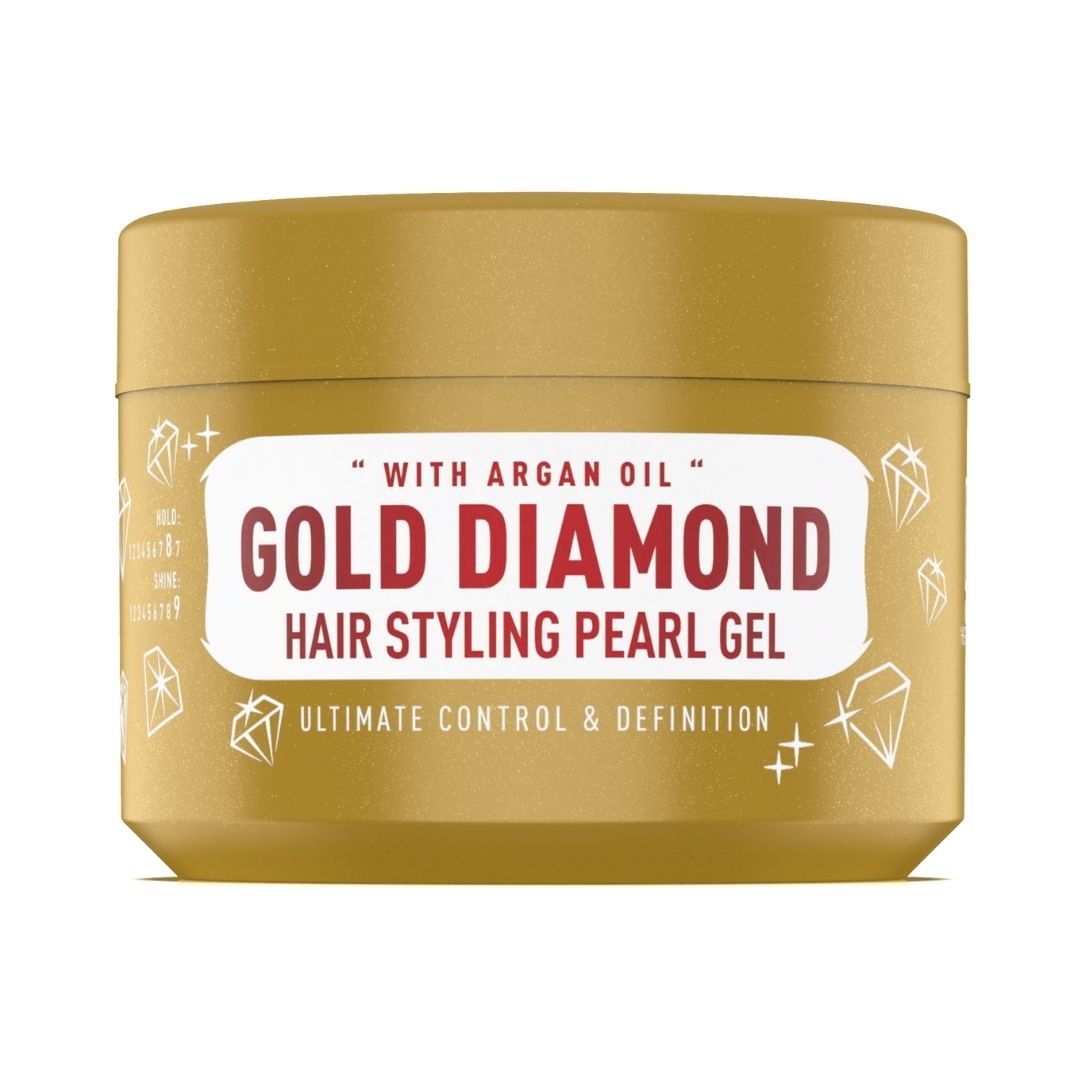 Immortal Infuse Gold Diamond Hair Styling Pearl Gel 300ml