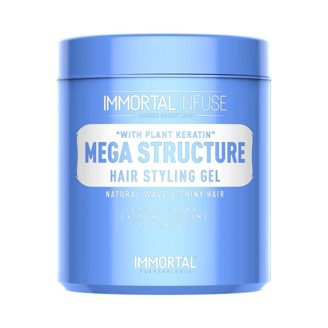 Immortal Infuse Mega Structure Hair Styling Gel With Plant Keratin 500ml