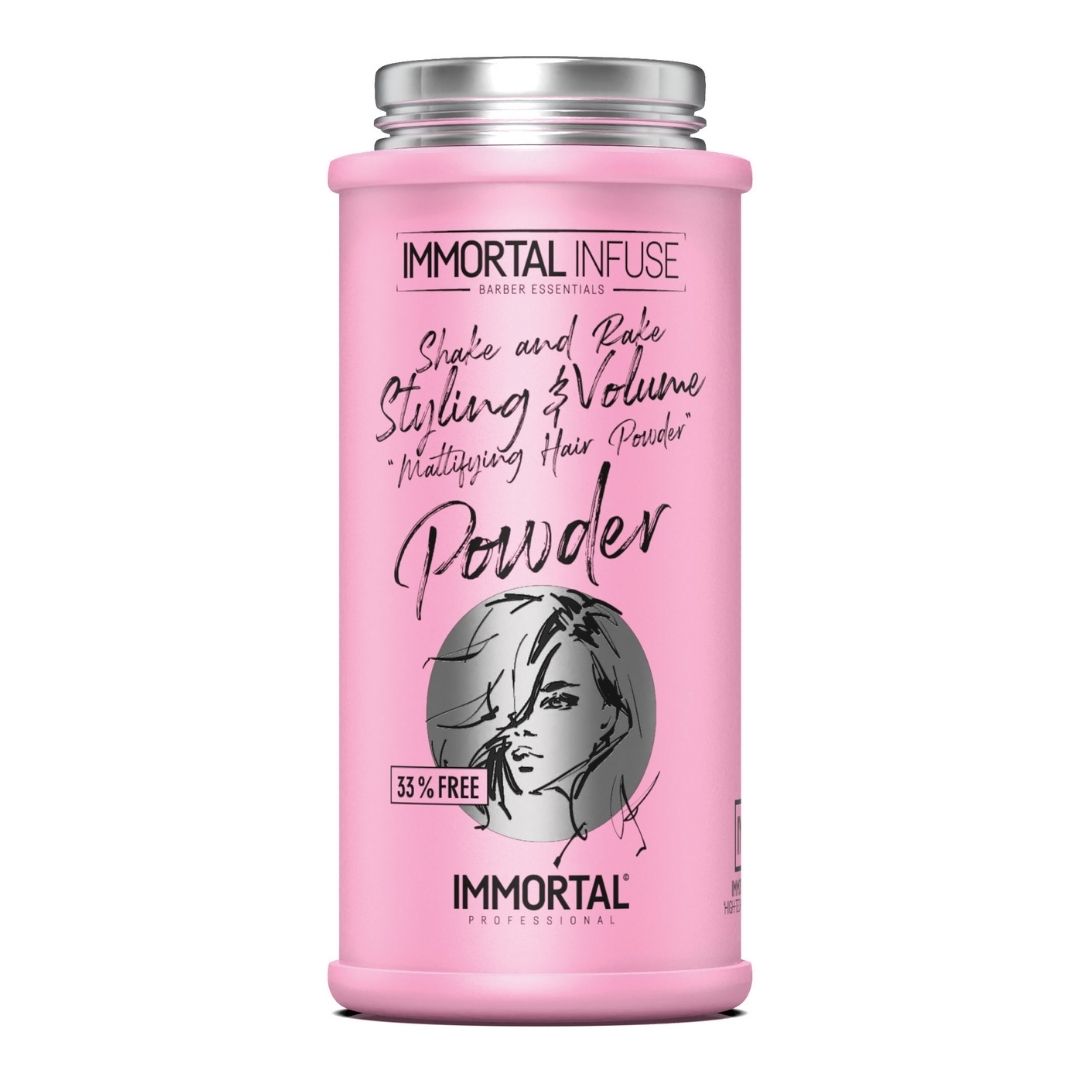 Immortal Infuse Beauty Volume-Styling Powder Wax 30g (Pink)
