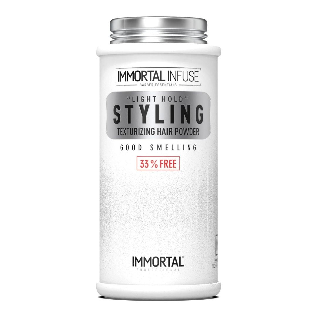 Immortal Infuse Styling Powder Wax 30g (White)