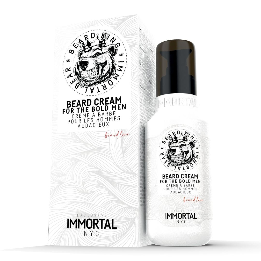 Immortal NYC Beard King Immortal Bear Beard Styling Care Cream 100ml