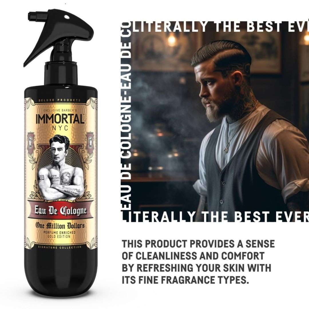Immortal NYC Eau de Cologne One Million Dollars 500ml
