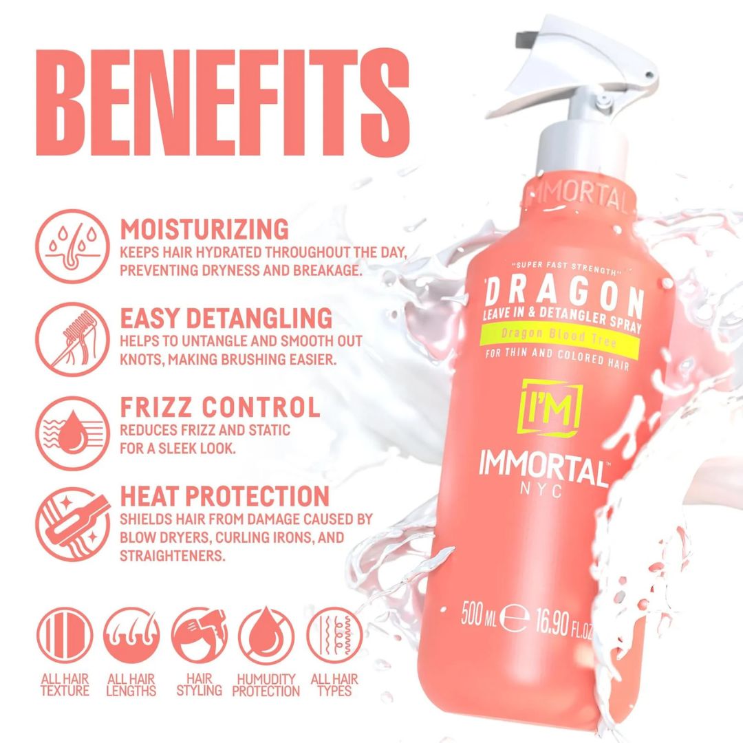 Immortal NYC Leave-In Spray Dragon Blood 500ml