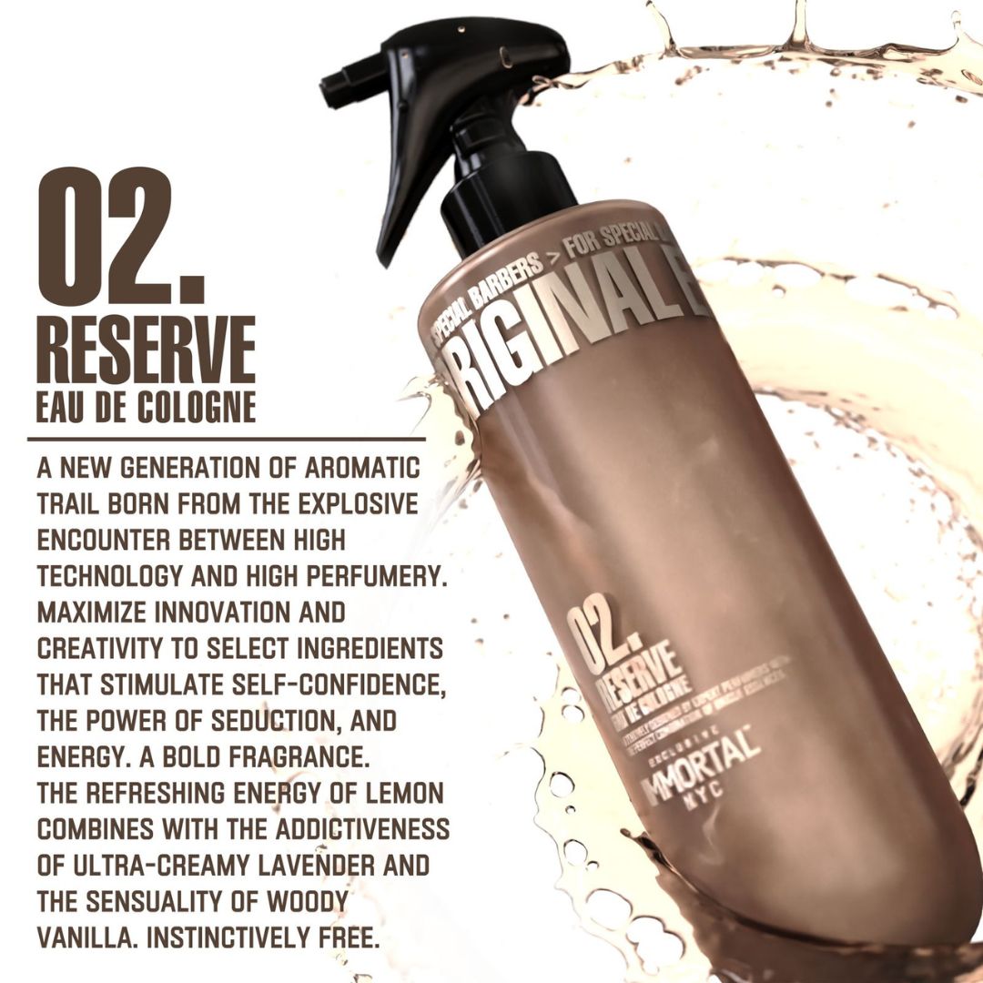 Immortal Original 02 Reserve Eau de Cologne 500ml