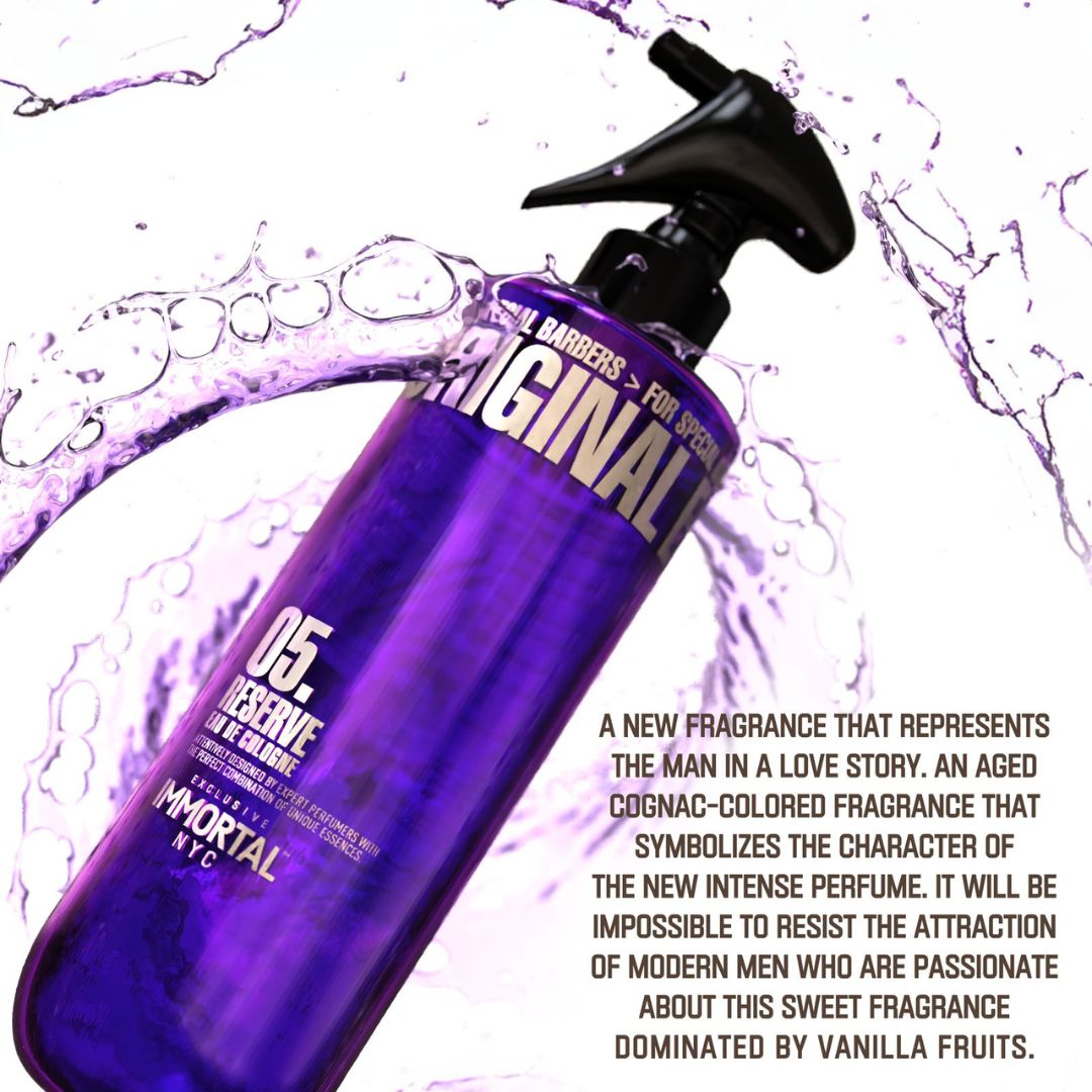 Immortal Original 05 Reserve Eau de Cologne 500ml