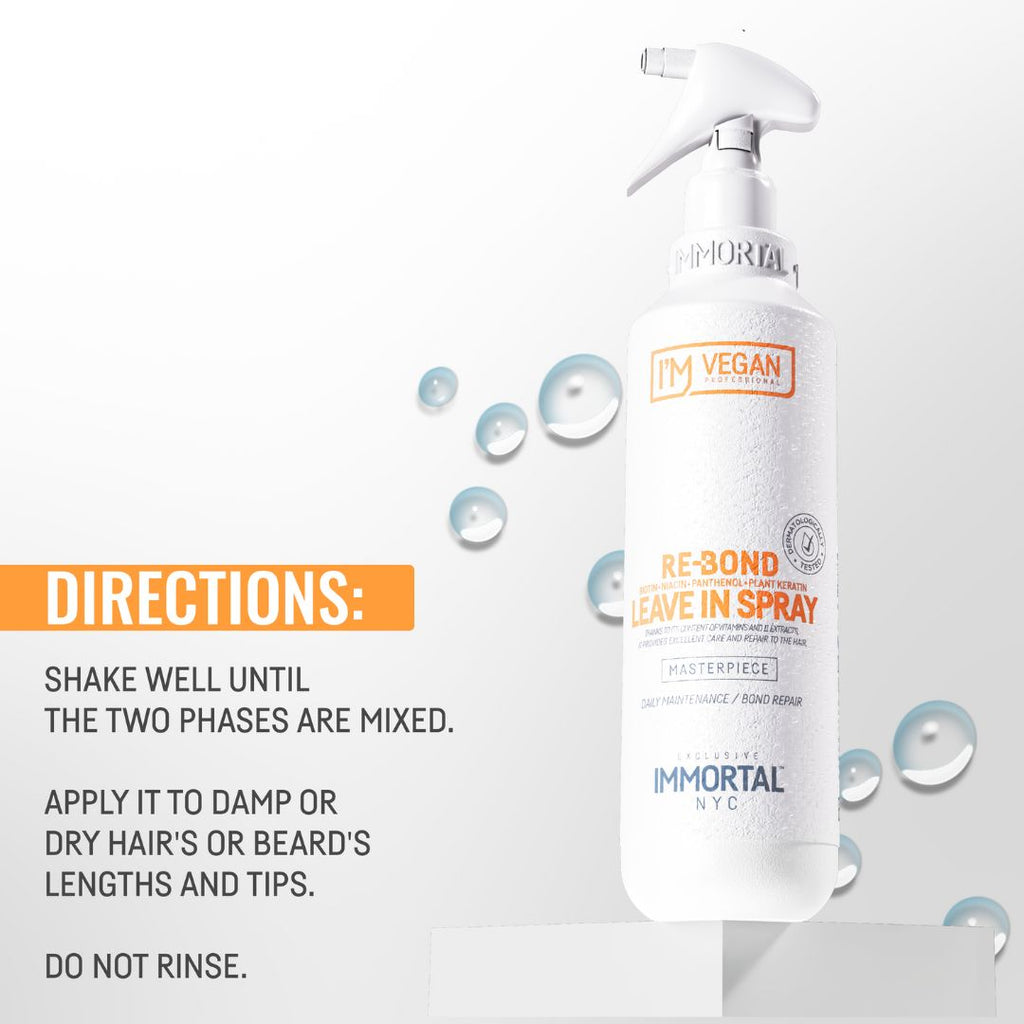 Immortal NYC Re-Bond Leave-In Spray 250ml