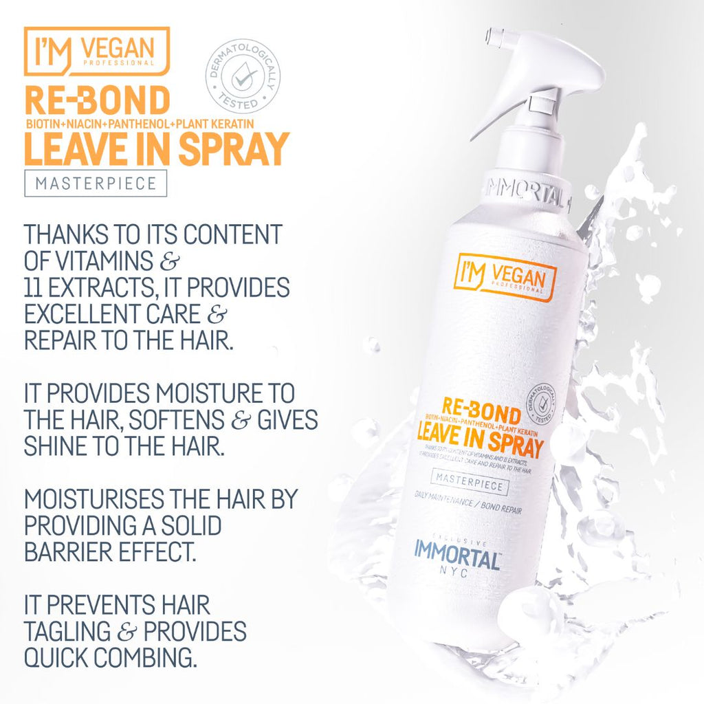 Immortal NYC Re-Bond Leave-In Spray 250ml