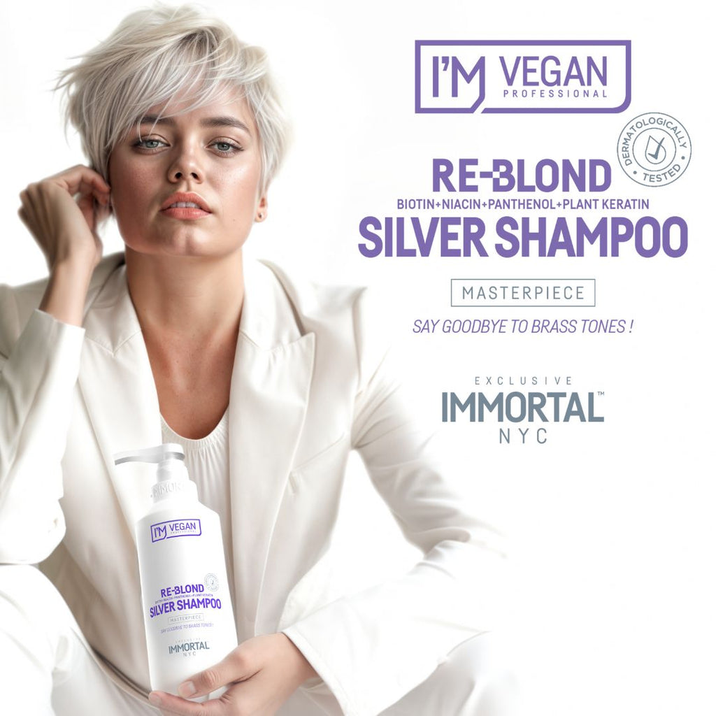 Immortal NYC Re-Bond Silver Shampoo 500ml
