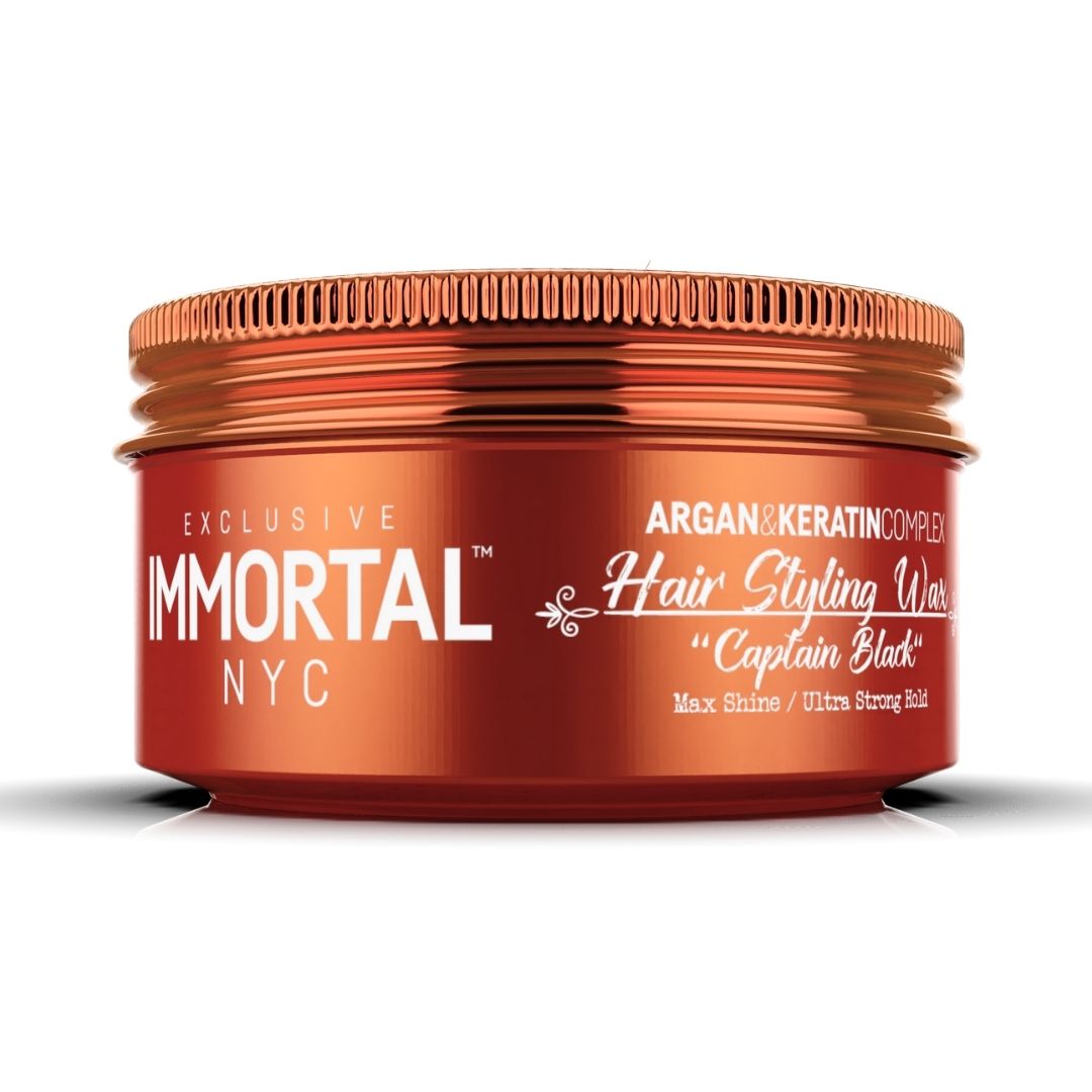 Immortal NYC Hair Styling Wax Captain Black 150ml