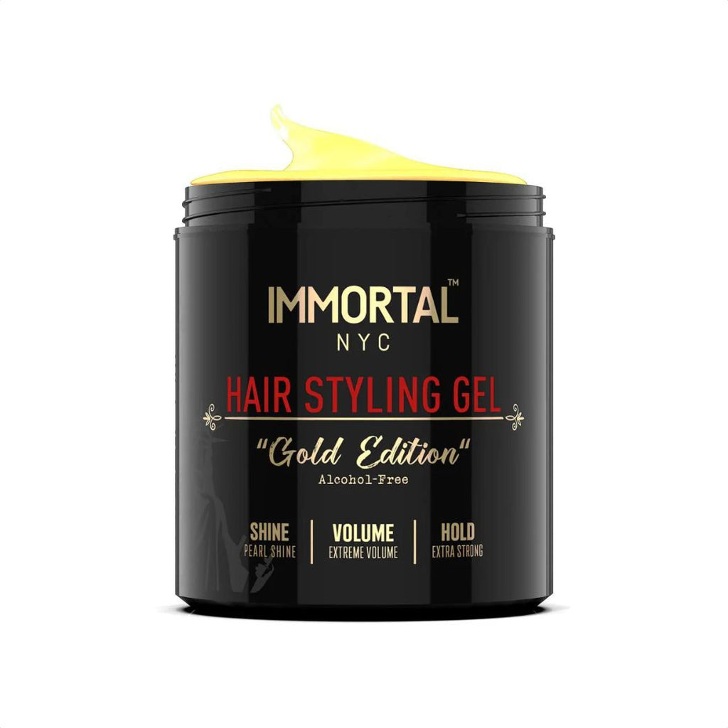 Immortal NYC Hair Styling Gel Gold Edition 500ml